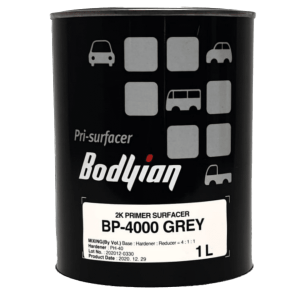 BP4000-1G 2K Filler Primer Surfacer 1ltr Grey