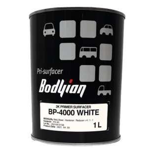 BP4000-1W 2K Filler Primer Surfacer 1ltr White